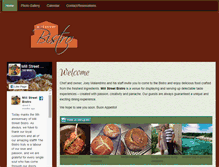 Tablet Screenshot of millstreetbistro.ca